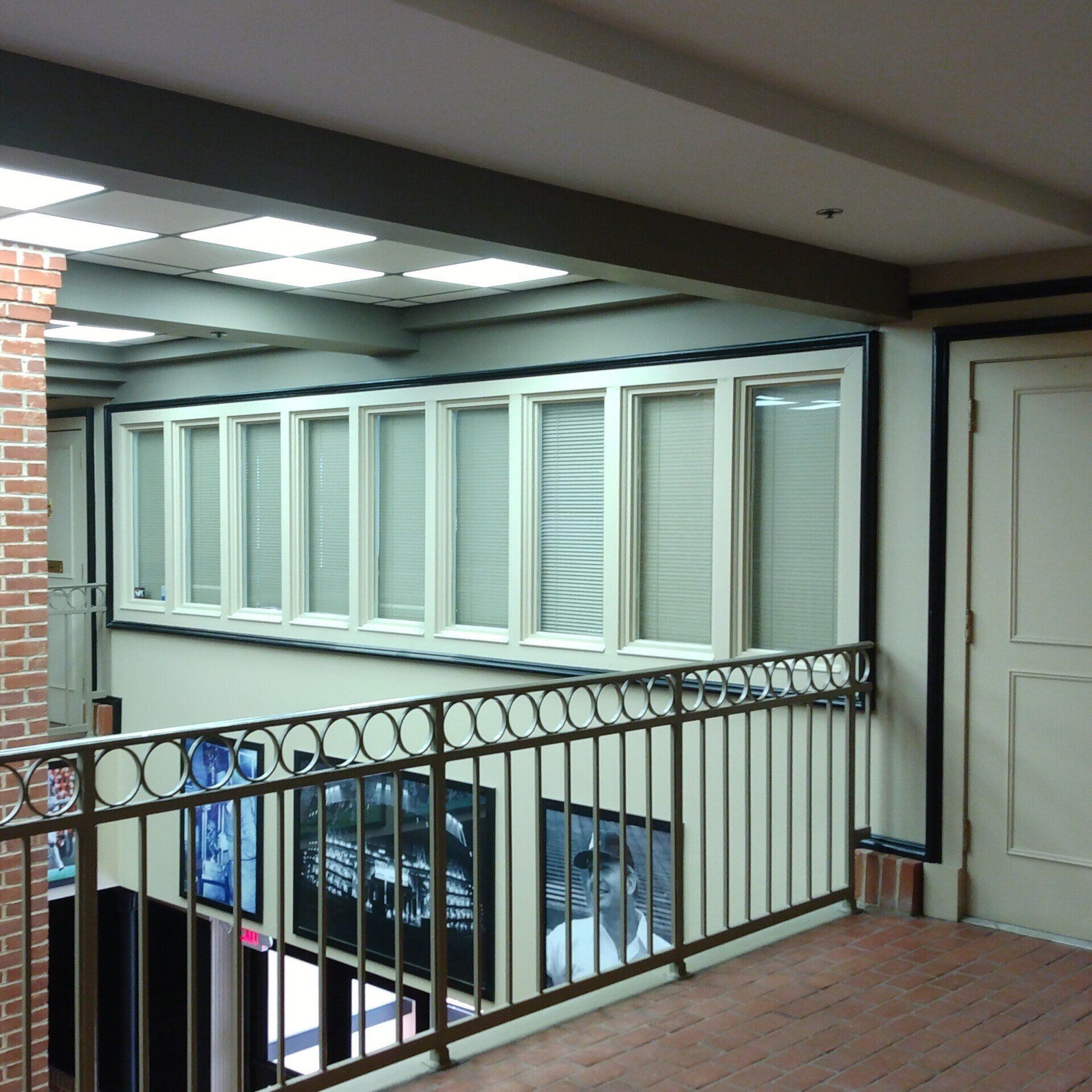 window tinting - Before Window Privacy Was Added by SPF Office Tint in Auburn, AL