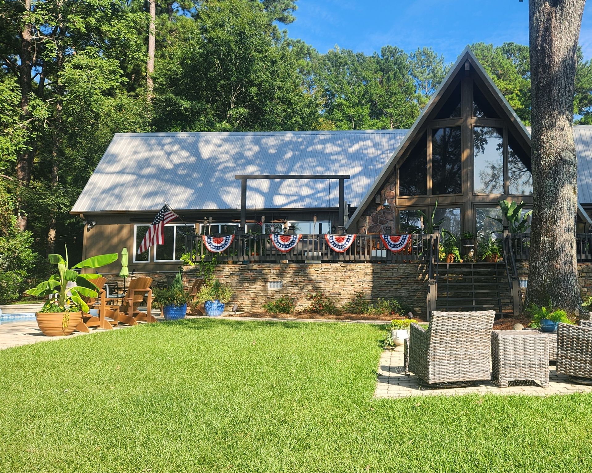 residential tinting in Shelby AL - SPF Performance Rose Gold Tint blocked uncontrollable heat gain adding comfort while saving thousands in home power costs alone. Shelby AL