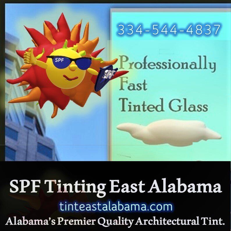 Click to go to SPF Tinting - East Alabama (Home Page) SPF Tinting - East Alabama (Logo)