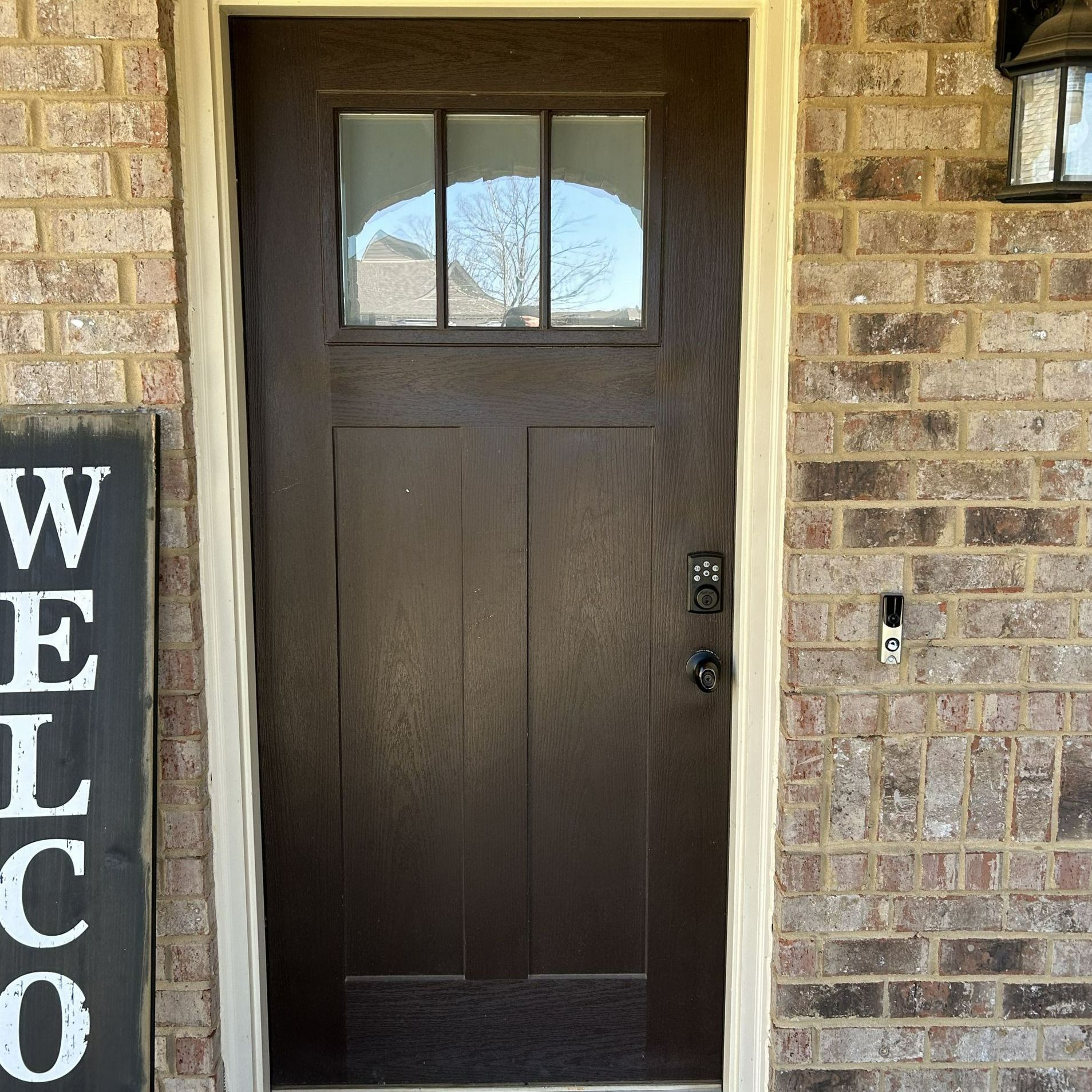SPF Residential Tinting in Prattville - Home privacy and energy efficiency was gained with SPF Precision Frost home tint installed in Prattville, AL