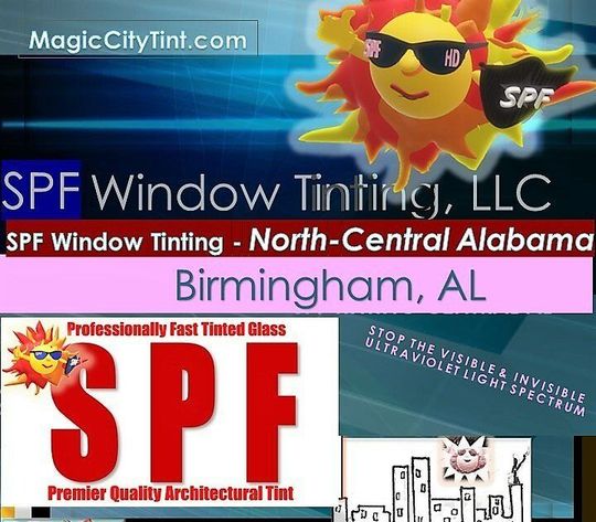 SPF' Tinting Birmingham, Bessemer, Hoover, Hueytown - Go to local site SPF Window Tinting service in Birmingham, AL