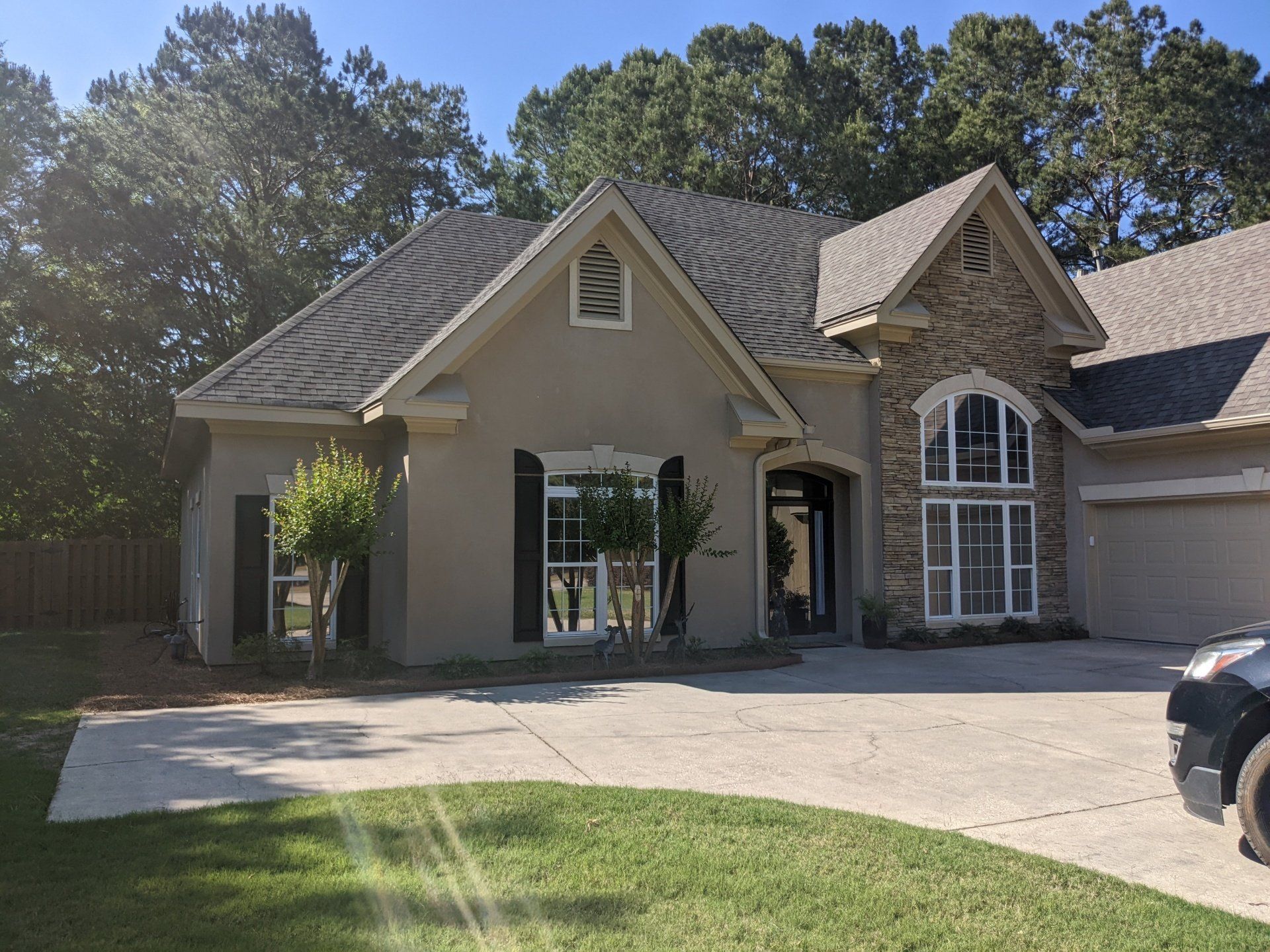 Residential tinting - SPF Lt Rose Platinum Home Tint Blocked Heat with UV light in Deer Creek, AL