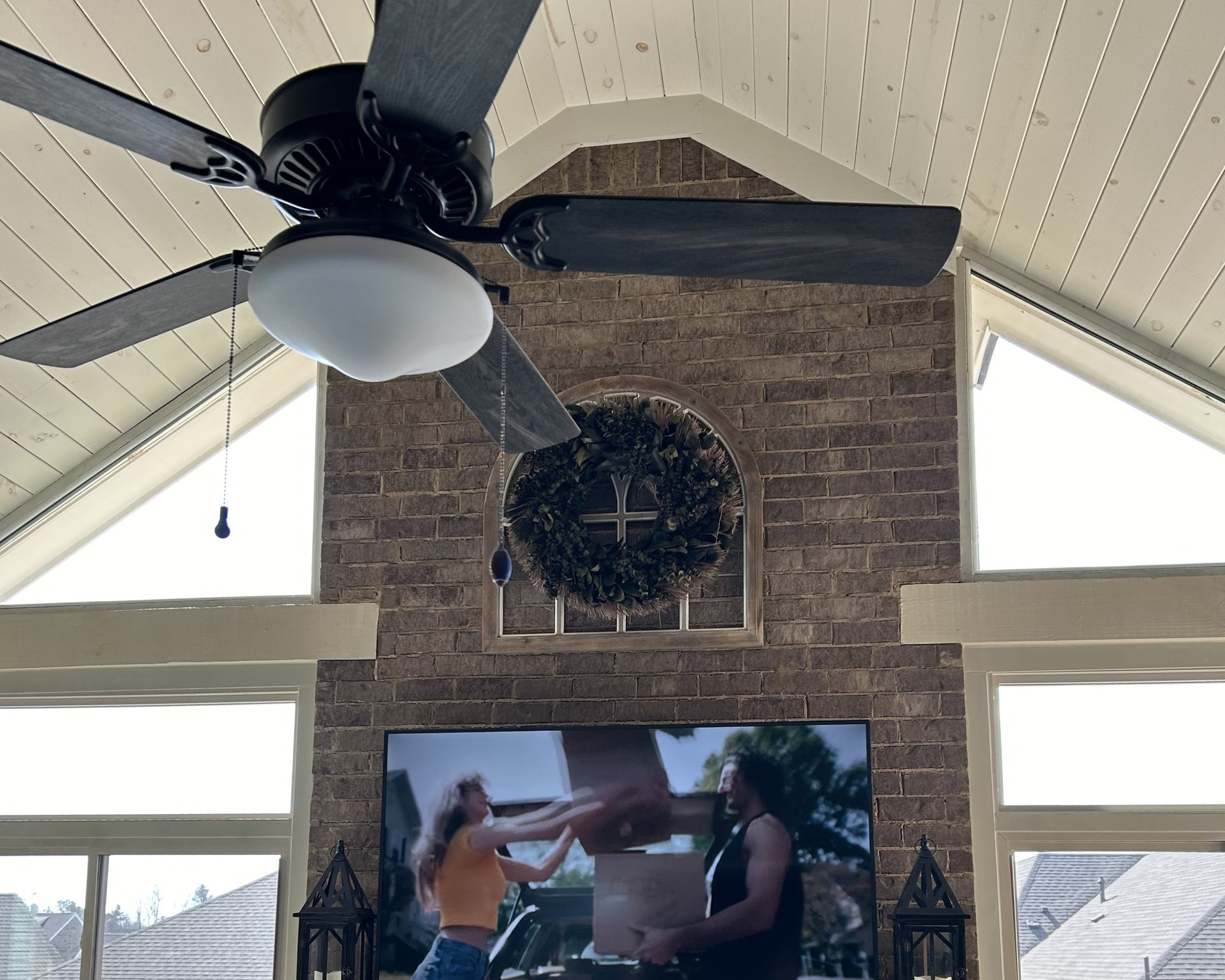 home window tinting - SPF Supreme View cuts heat with bright Sun flooding the home windows. Opelika, AL