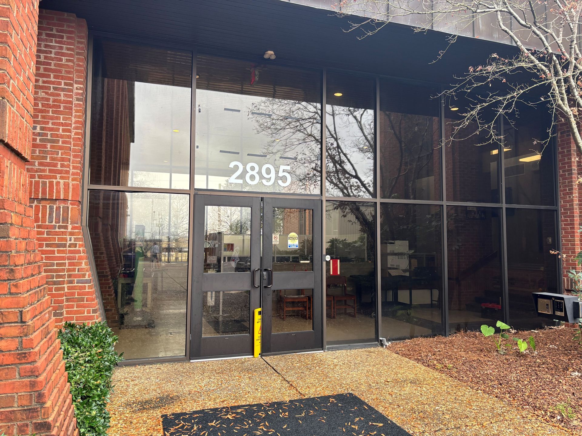 privacy security tinting Montgomery AL - SPF Security Film L3+Plus Solar Tint defends Lead Academy windows from brutal Sun or forced entry in Montgomery, AL