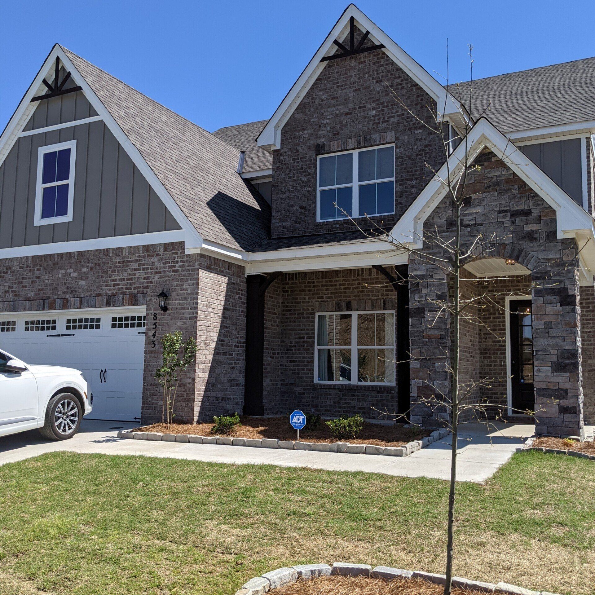 Before Maximum Heat Rejection & Glare Reduction was gained inside this home in Montgomery, AL
