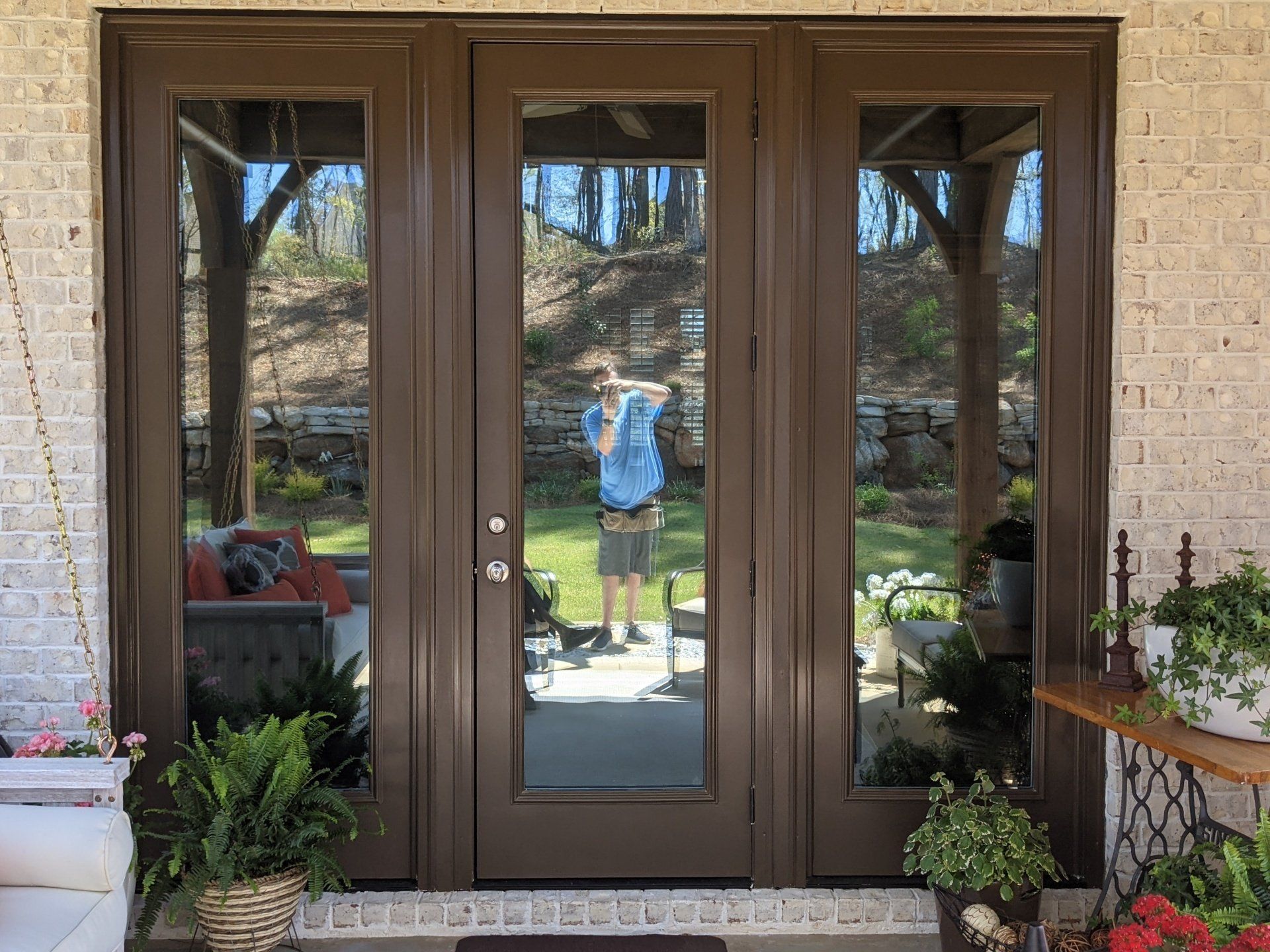 residential tint in Auburn AL - SPF Supreme View Tint Blocked over seventy-three percent heat also Sun glare from altering the climate of this home in Auburn, AL