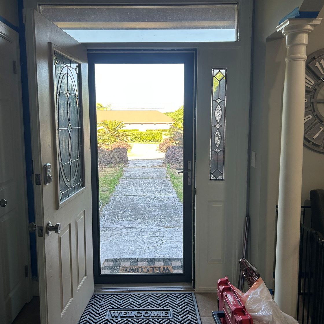 home window tinting near Monticello Drive in Montgomery AL - Privacy Heat-Rejection Glare Reduction & UV-Safety were all gained with SPF Platinum Tint.