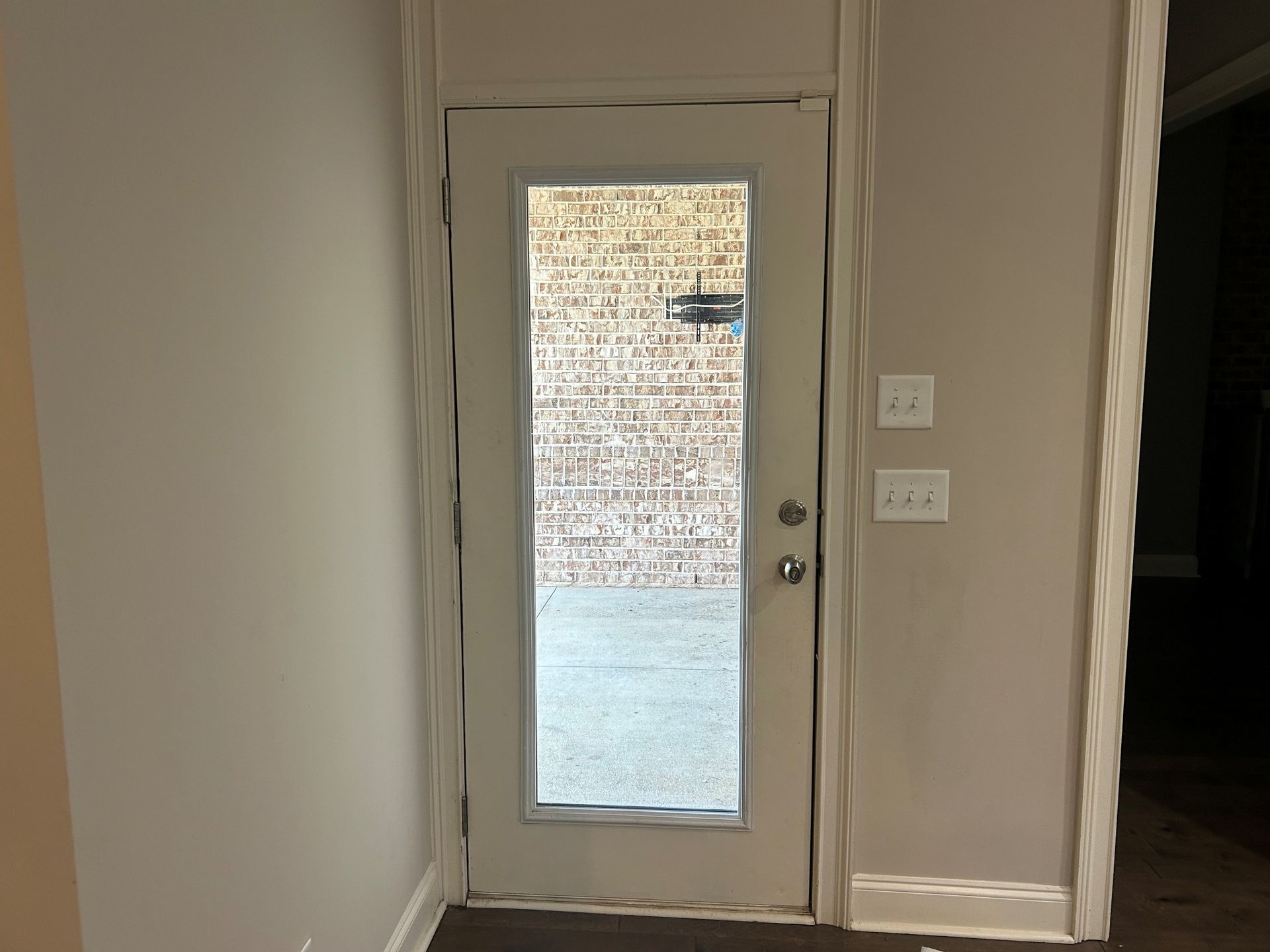 window tinting for home in Prattville - before SPF Tint adds privacy with uv safe comfort inside home windows in Prattville Alabama