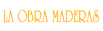 La Obra madera logo