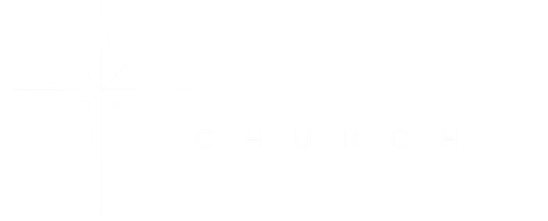 Compass Church of Monterey County Logo in white.