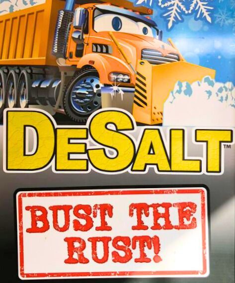 Animated orange dump truck with snowplow: 