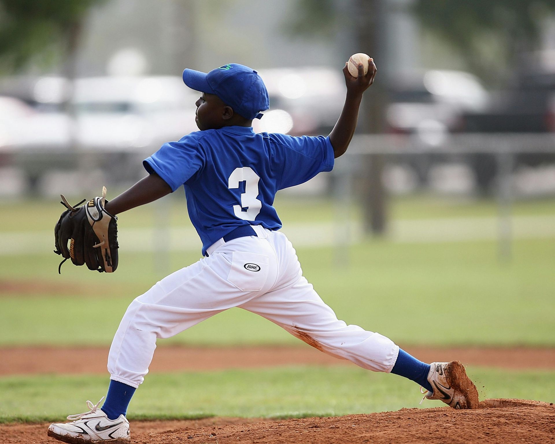 Green and white baseball jersey