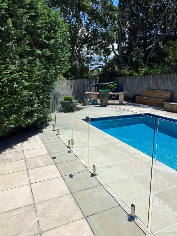 Frameless Glass Pool Fencing Example