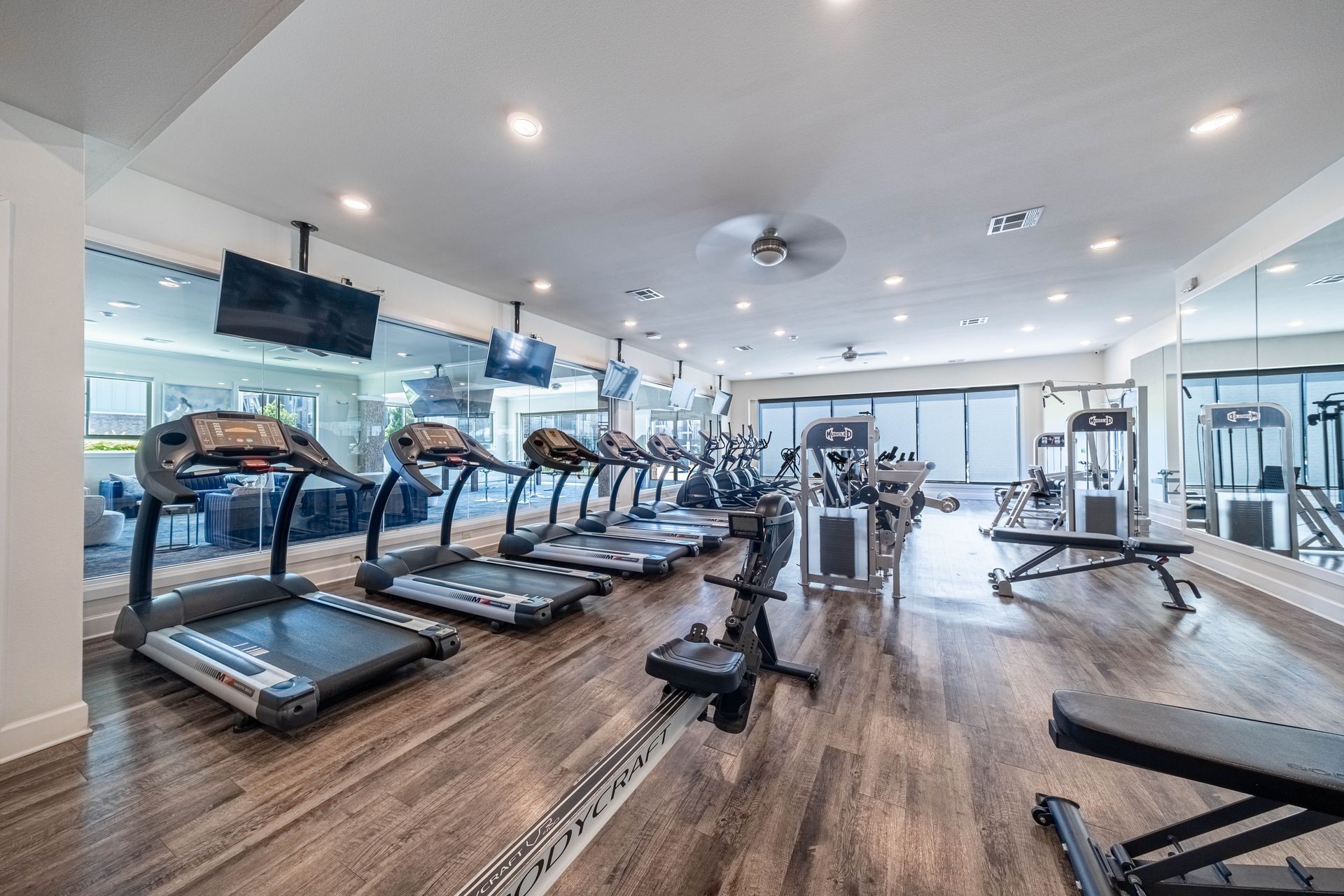 fitness area