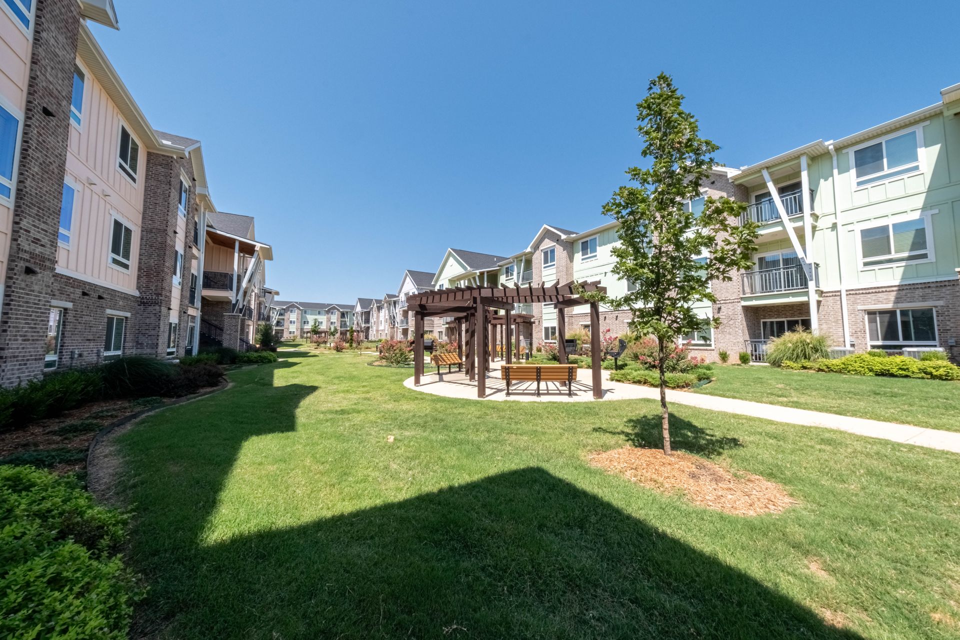 outdoor grass area
