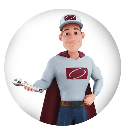 Captain Comfort graphic for heat pump cooling repairs