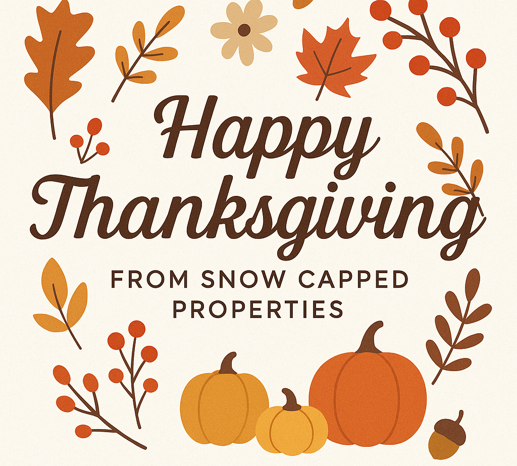 Snow Capped Thanksgiving