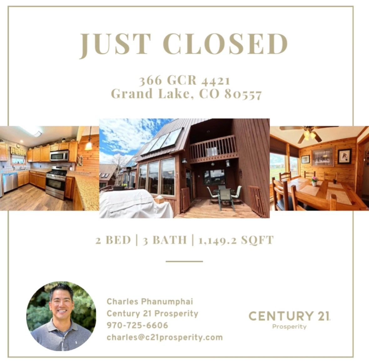 Snow Capped Properties SOLD