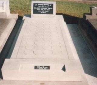 A Grave With A Sign That Says Mother On It — Northern Rivers Headstones in Casino NSW