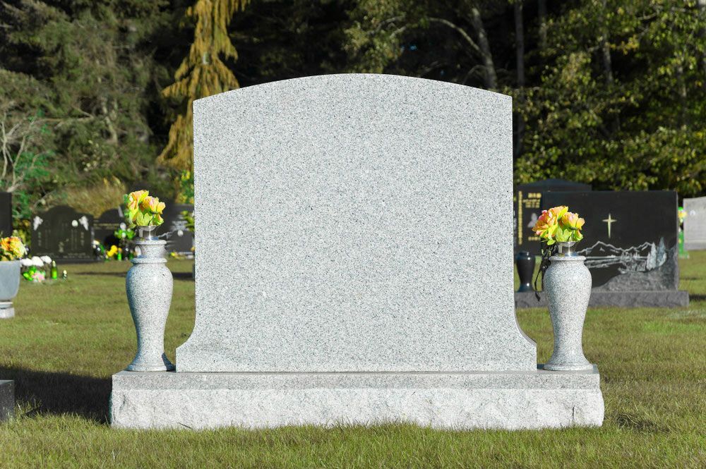 A Clean Headstone In Lismore
