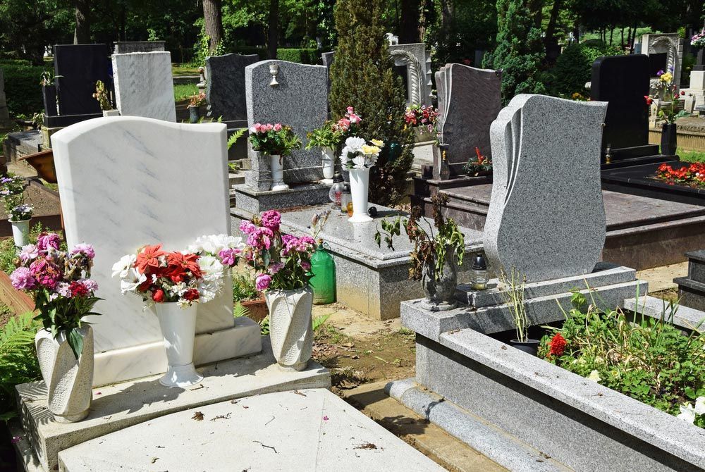 Headstones in The Public Cemetery