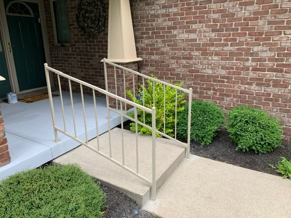Porch & Step Railings | Indianapolis | Markin Sales