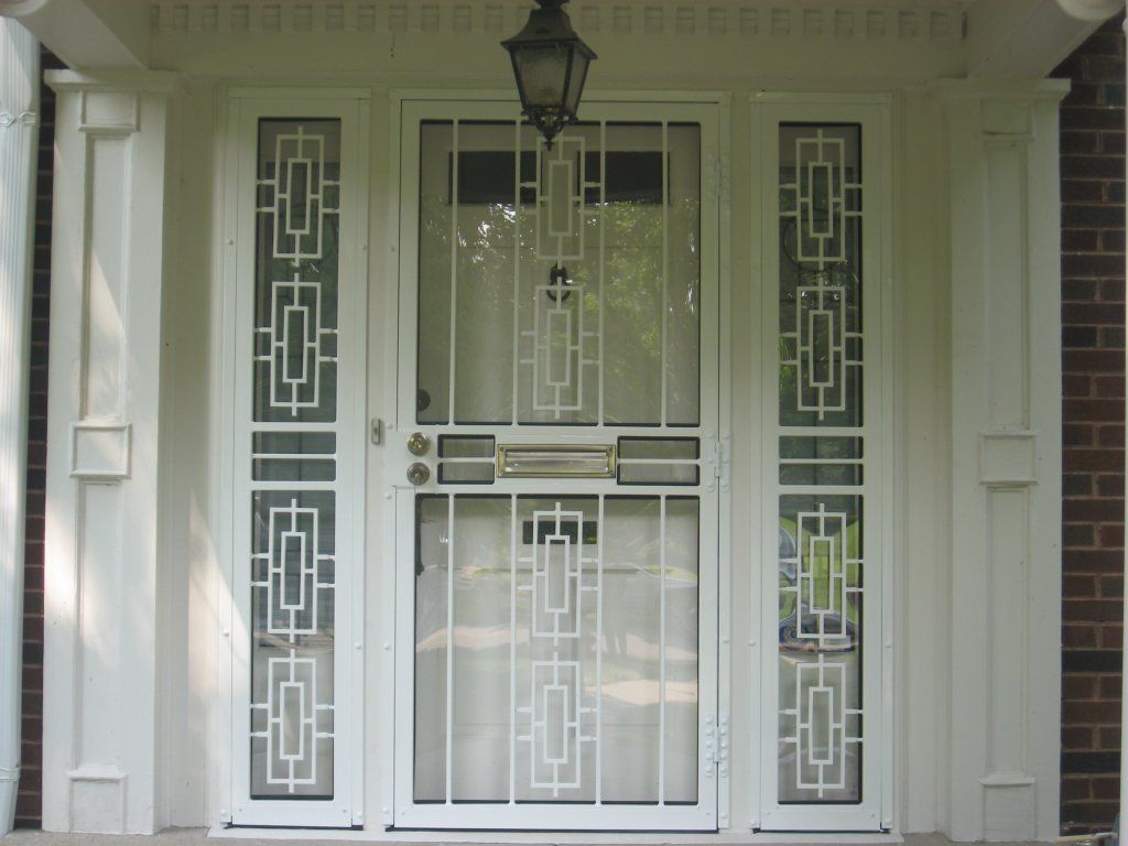 Art Deco With Side Panels - Indianapolis, IN - Markin Sales Camper & Security Doors