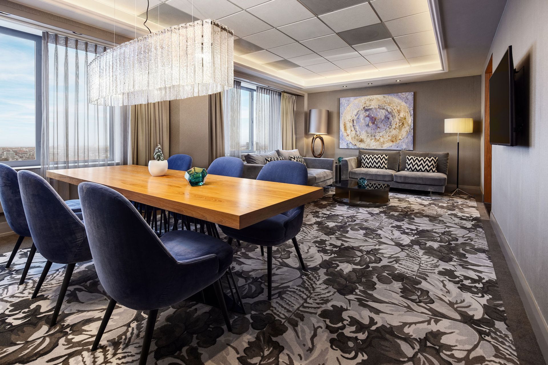 The enchanting Okura Apartment at Hotel Okura Amsterdam in The Netherlands (Holland).