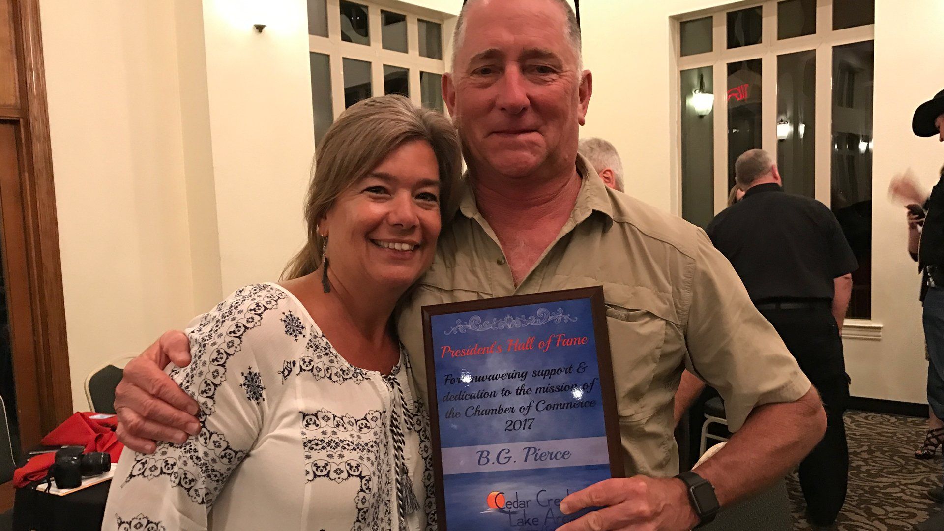 BG and Judy Pierce