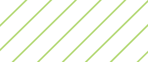 Diagonal pale green stripes on a white background