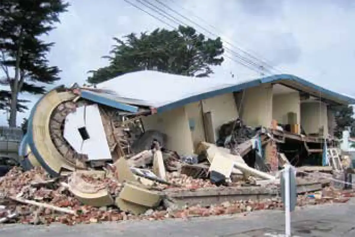 The aftermath of the Christchurch Earthquake 2015
