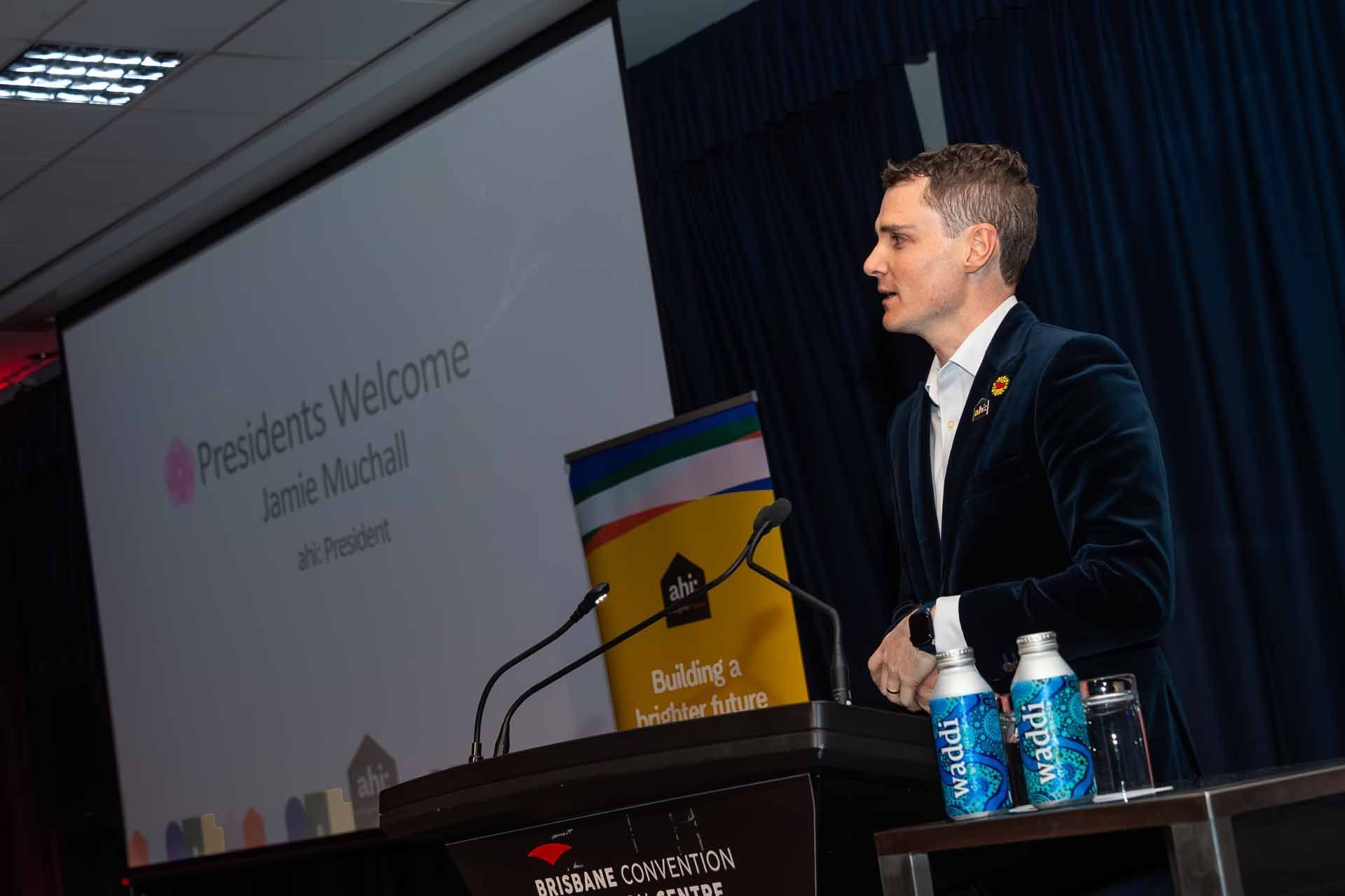 the ahi: Jamie Muchall speaking