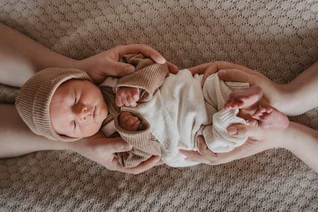 Newbornfotografie in Zeeland, Zeeuws-Vlaanderen