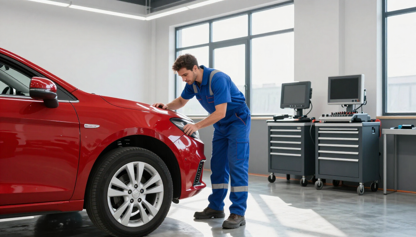 Atelier carrosserie moderne Domène