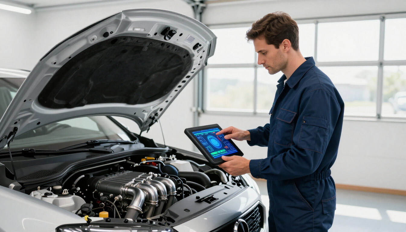 Service de diagnostic et entretien automobile chez Yan Carrosserie Autos à Domène.