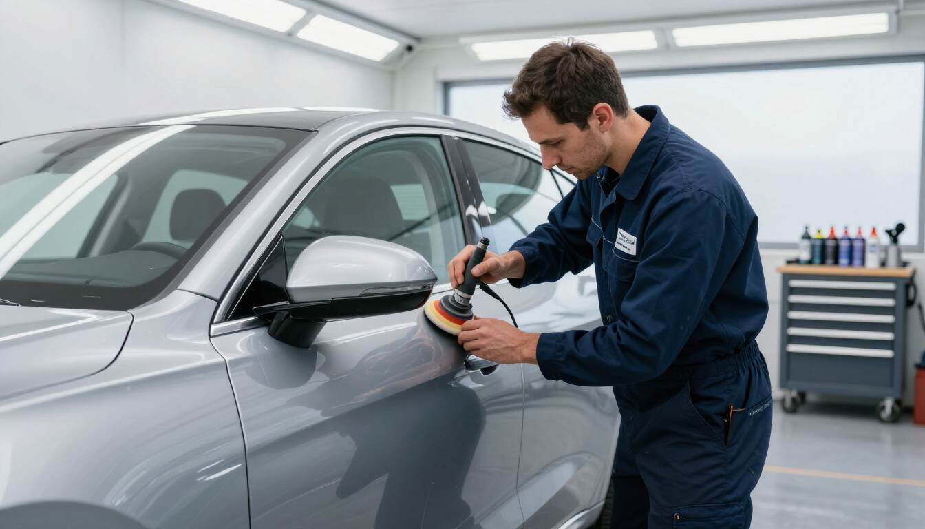 Réparation de rayure sur carrosserie à Domène