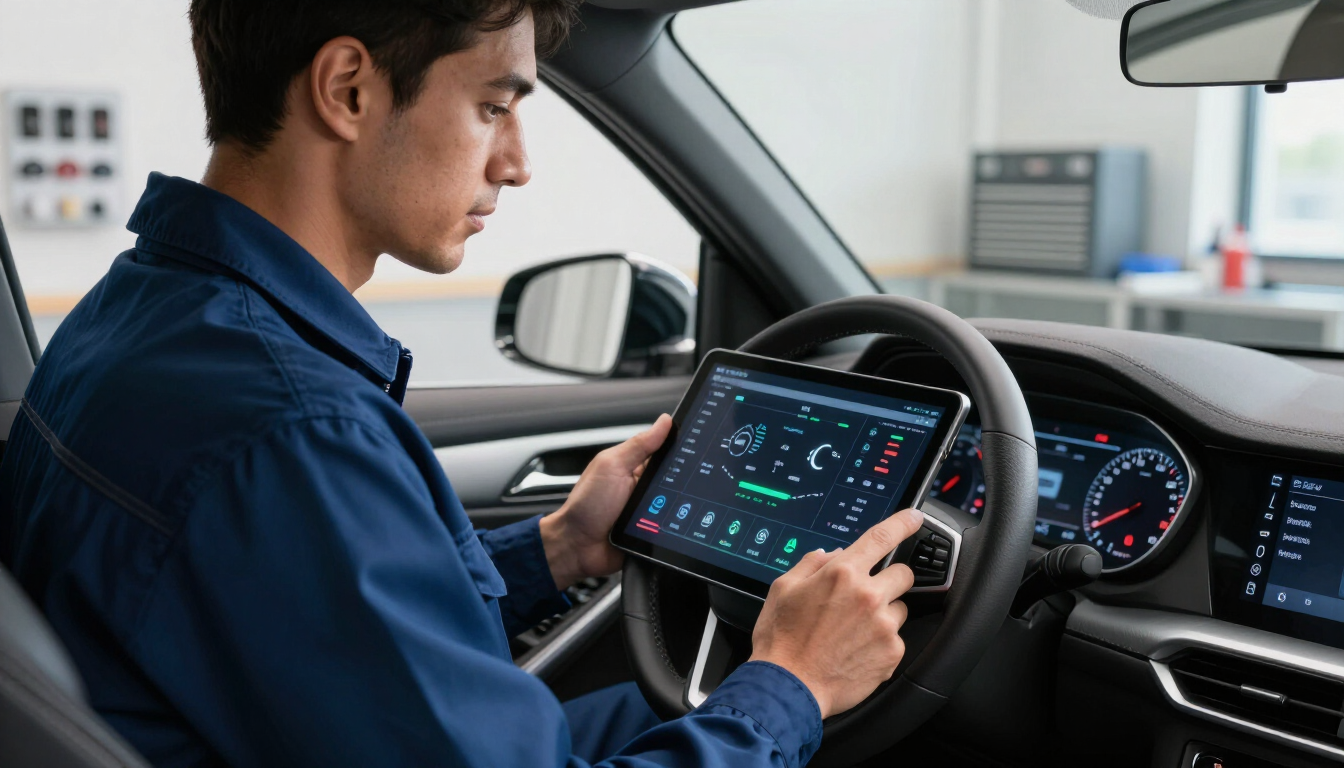 Diagnostic électronique automobile
