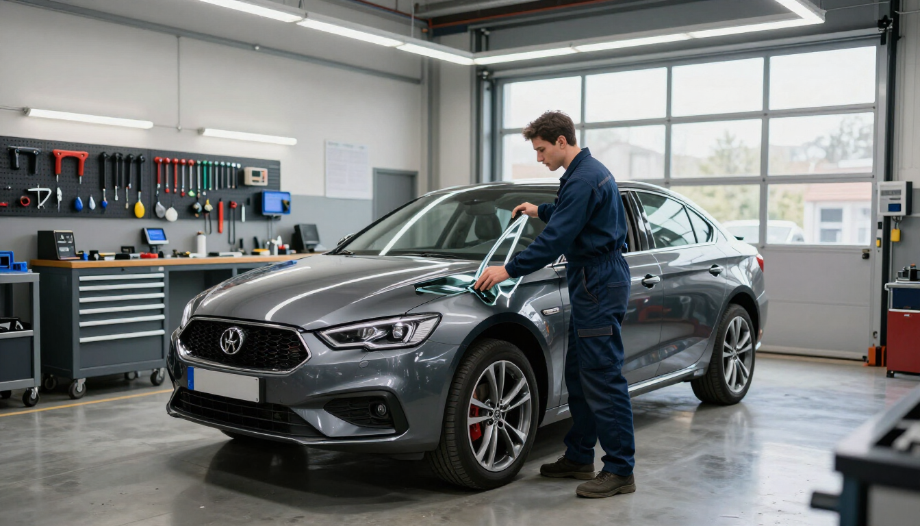 Remplacement de vitrage automobile chez Yan Carrosserie à Domène