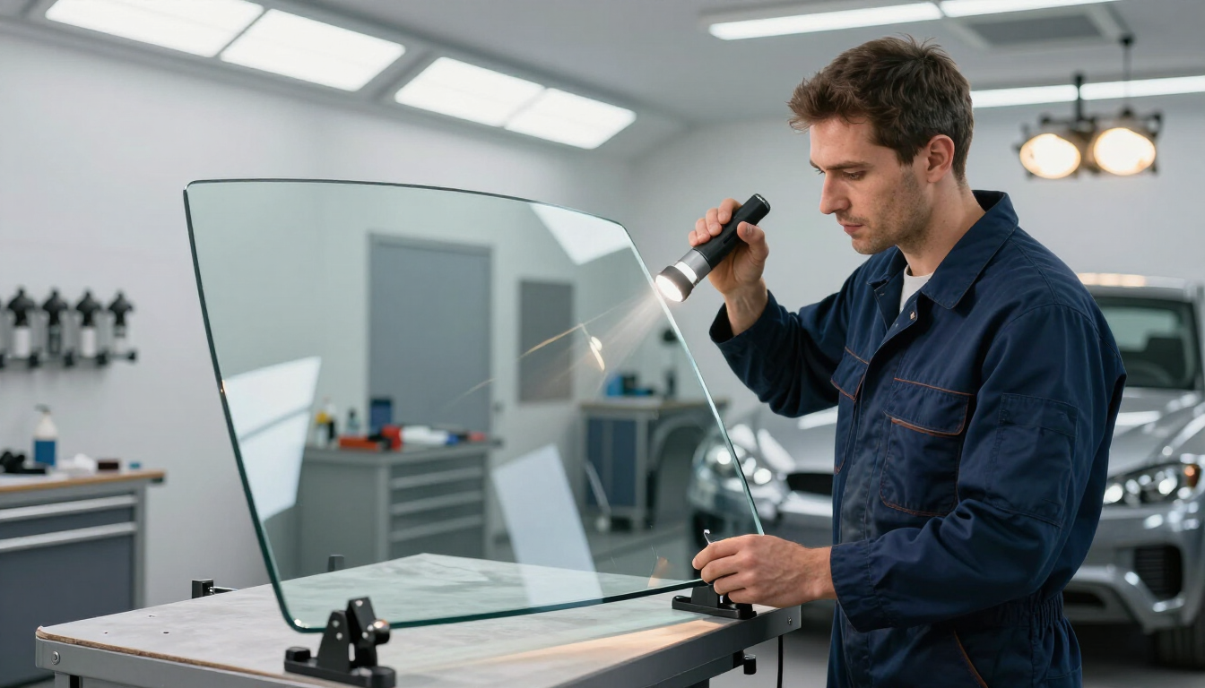 Vérification technique de la pose du vitrage