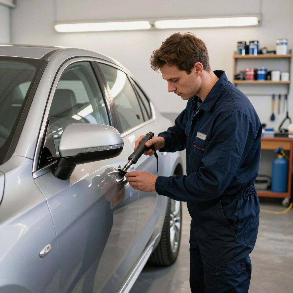 Réparation de portière de voiture chez Yan Carrosserie Autos à Domène proche de Saint-Martin-d'Hères