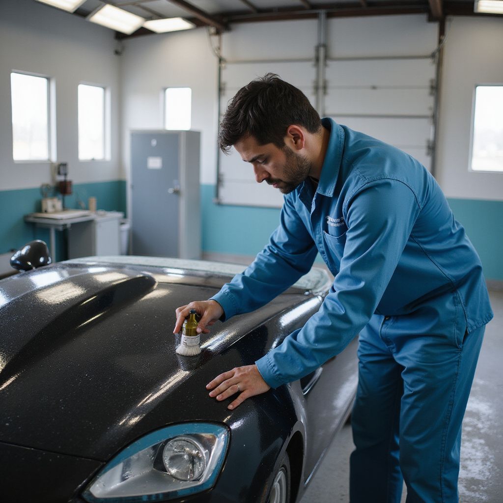 Rénovation de peinture et efface-rayures par un carrossier chez Yan Carrosserie Autos à Domène près de Gières