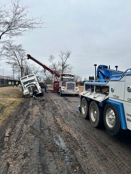 Towing Out Of Ditch