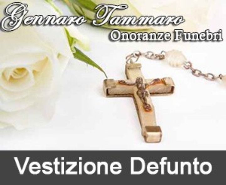 Vestizione defunto