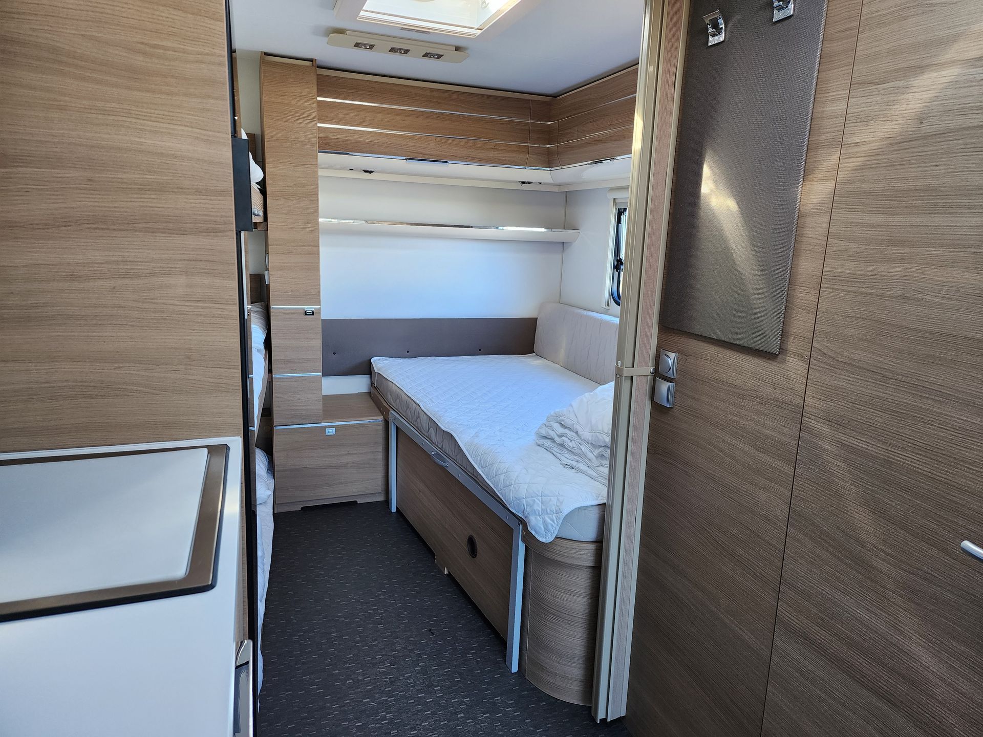 Goede bedden voor een ontspannen vakantie in de caravan.