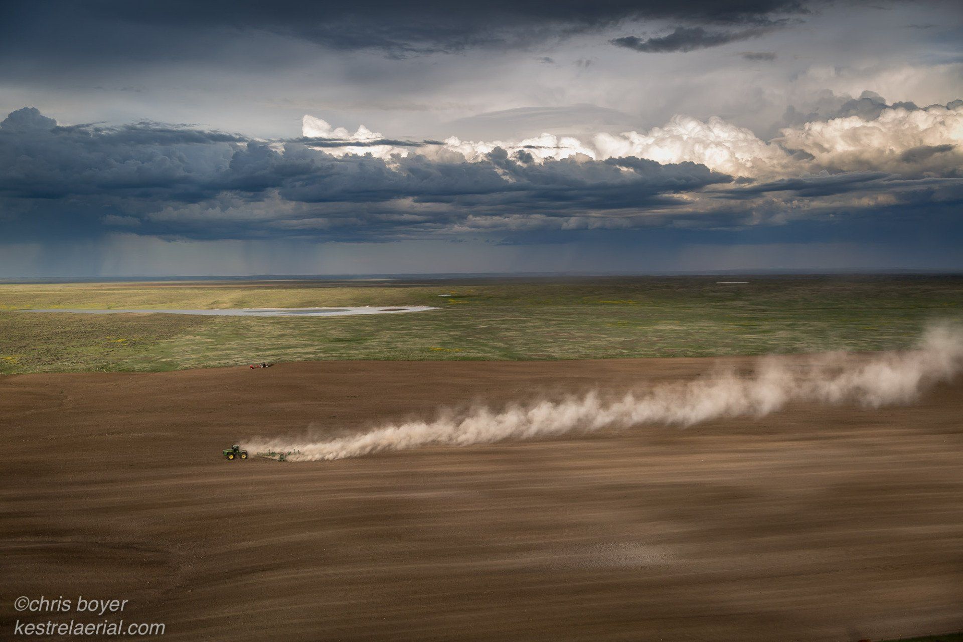 Preparing a Seedbed, Phillips County, Montana