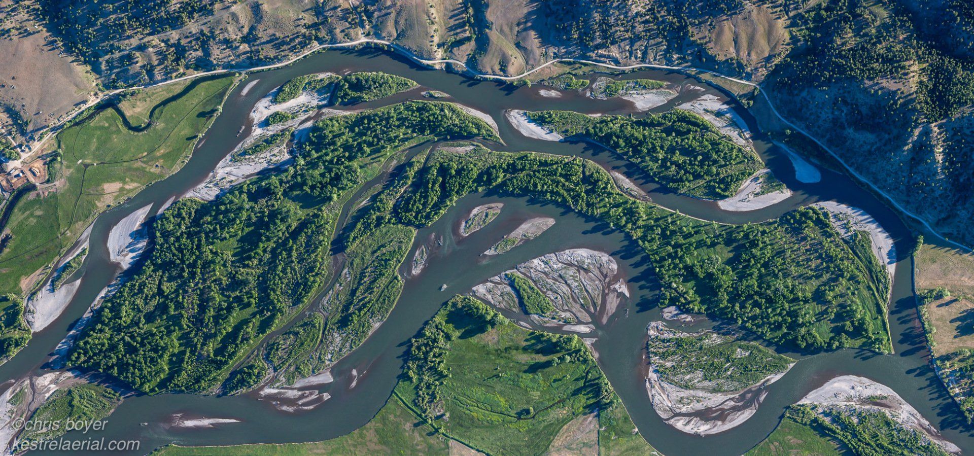 Yellowstone River Islands