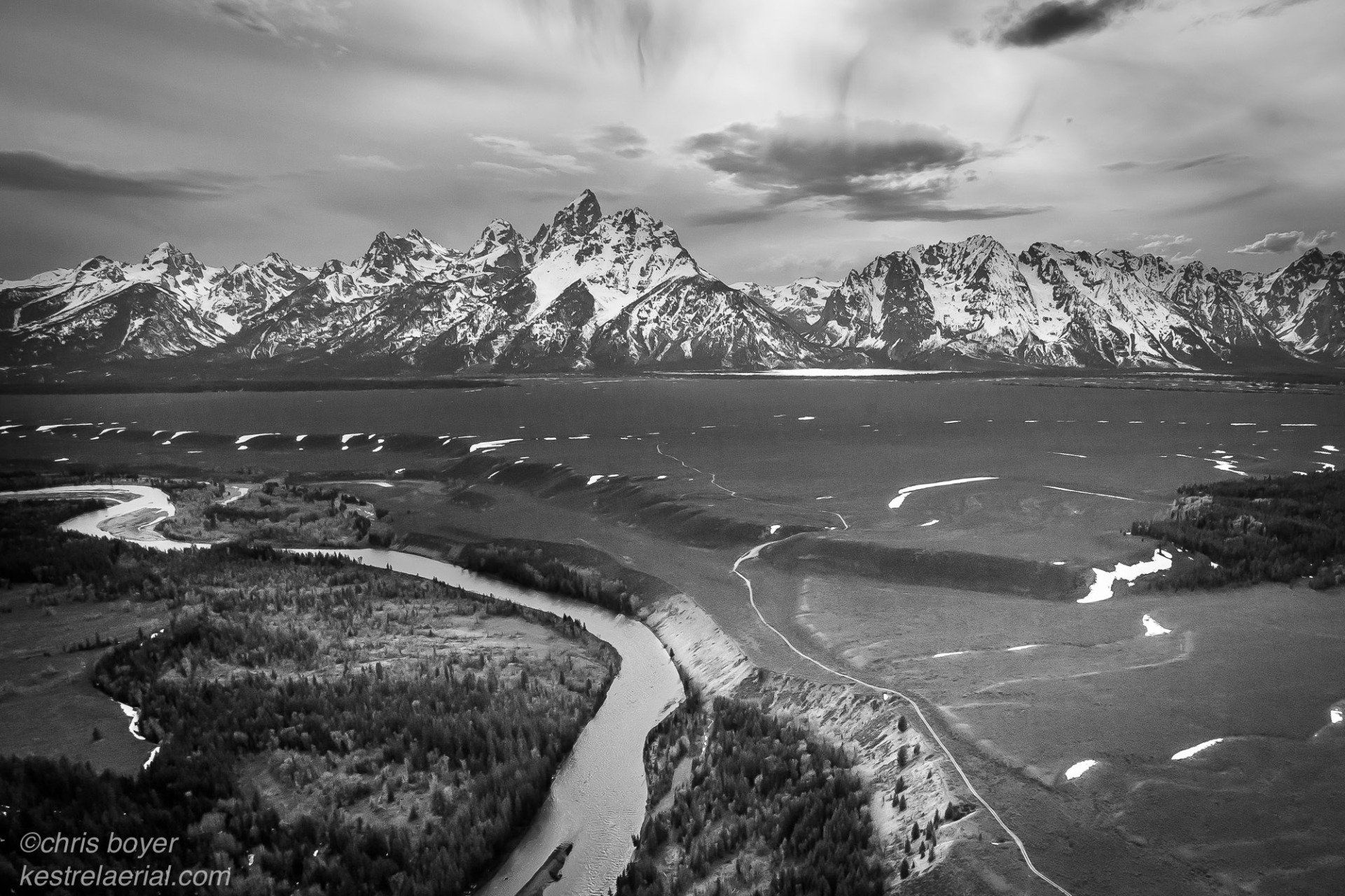 Grand Teton and Snake River, Teton County, Wyoming