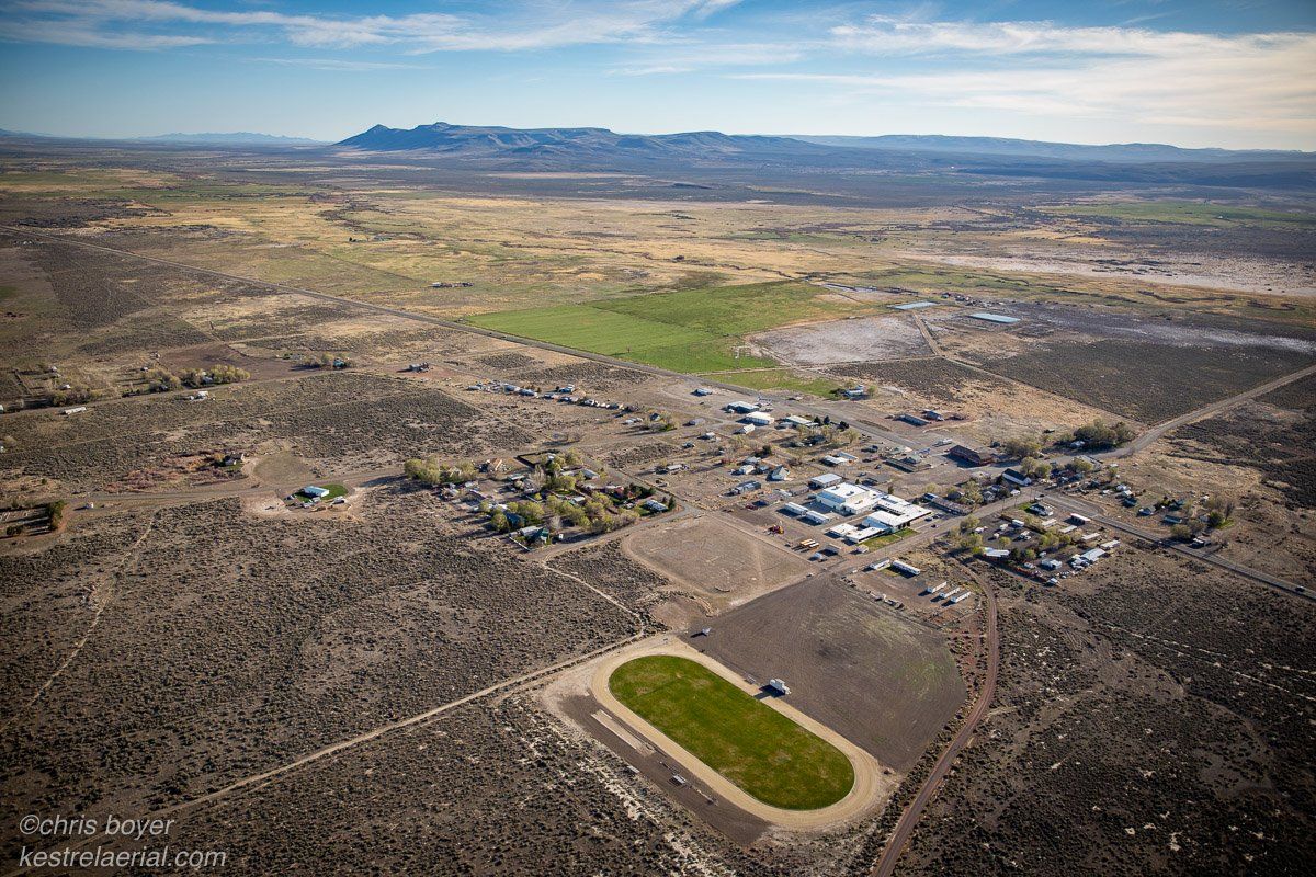 Fort McDermitt. 50 mi. north of Thacker Pass.  Home to Fort McDermitt Shoshone and Paiute Tribes