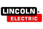 Logo de Lincoln Electric : rectangle noir au-dessus d’un rectangle rouge ; texte blanc.