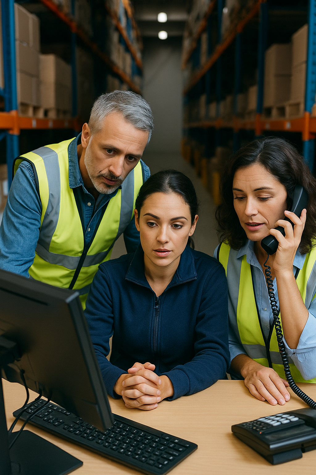 NJP logistics team, planning for disruptions.